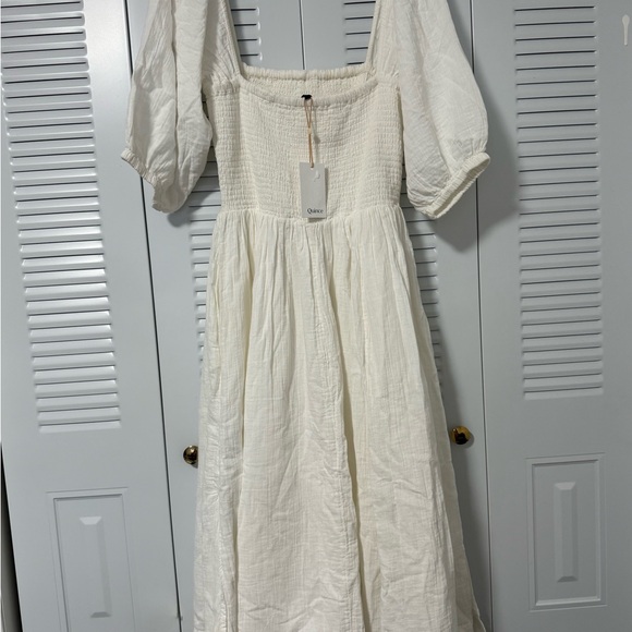 Quince White Maxi Dress - Picture 4 of 5